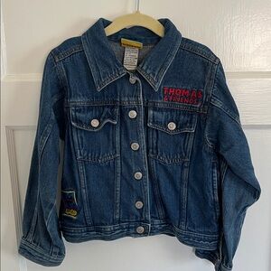 Vintage Thomas the Train jean jacket size 5t